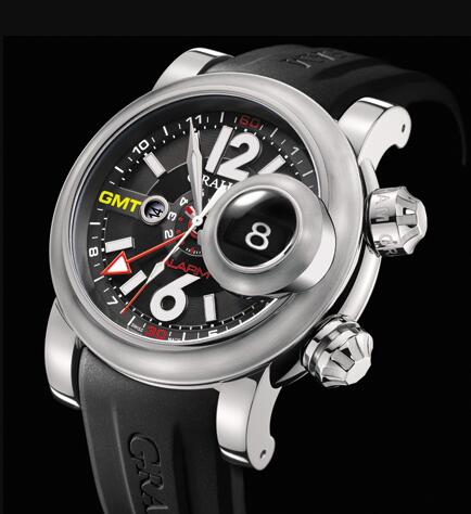 Replica Graham Watch 2SWGS.B23A.K06B Swordfish Grillo Alarm GMT Black Eye
